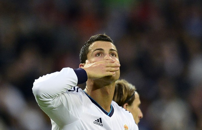 Ronaldo trong chiến thắng 2-0 trước Celta Vigo cuối tuần qua.